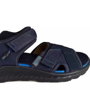 Men’s Sandals ECCO Sport Exowrap 3-Strap Sandal Night Sky Blue EU 43 US 9 9.5